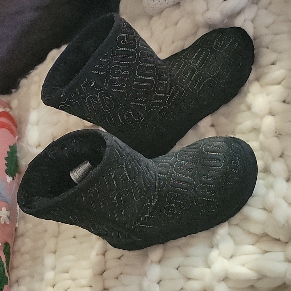 UGG girls size 12 Black boots
